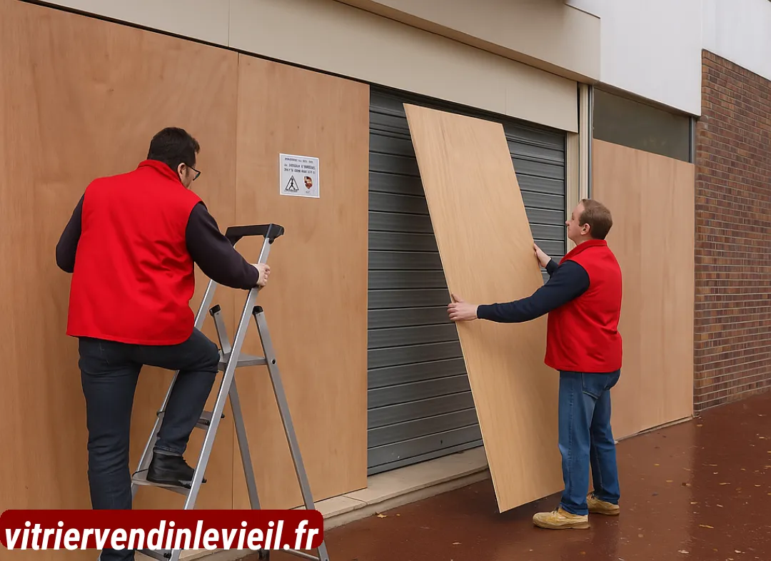 Mise en sécurité fermeture provisoire Vendin-le-Vieil